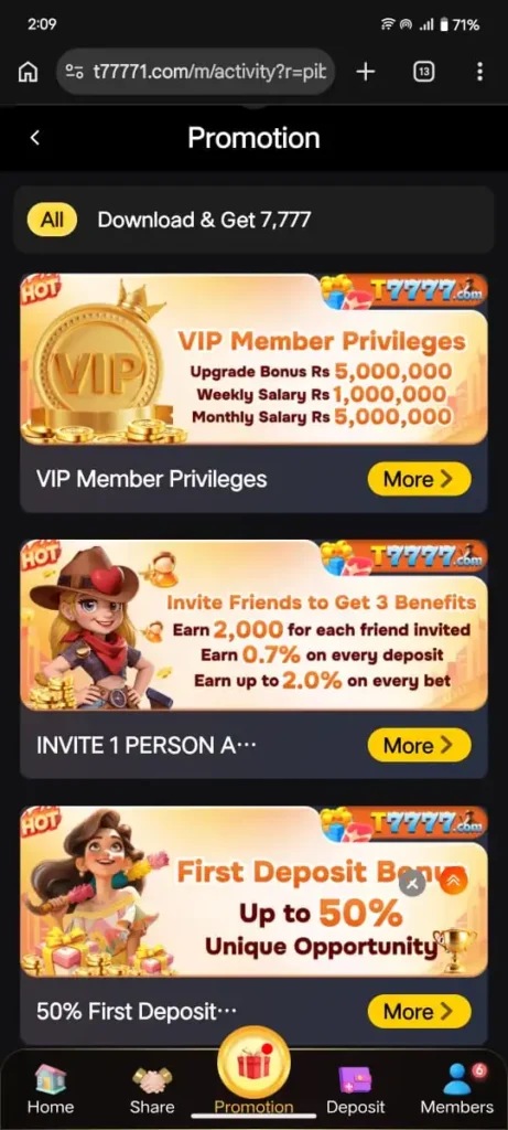 T7777 Game